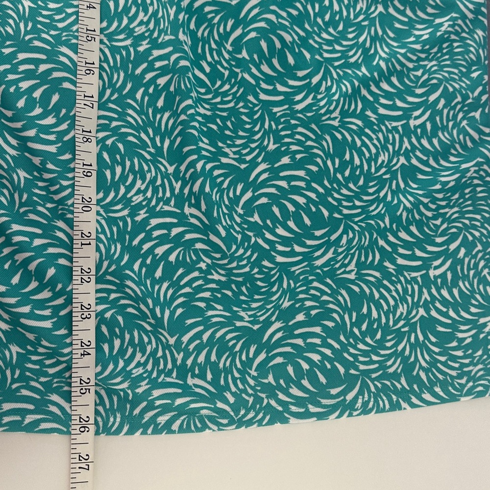Chico's Turquoise Swirl Blouse - Picture 8 of 8